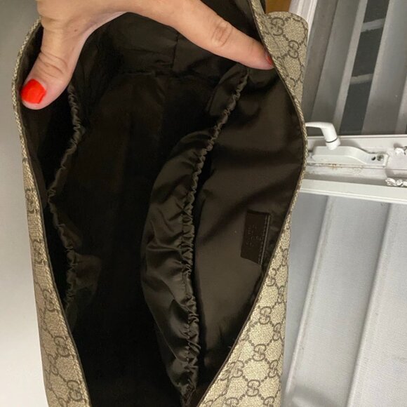 Gucci GG Supreme Canvas Diaper Bag